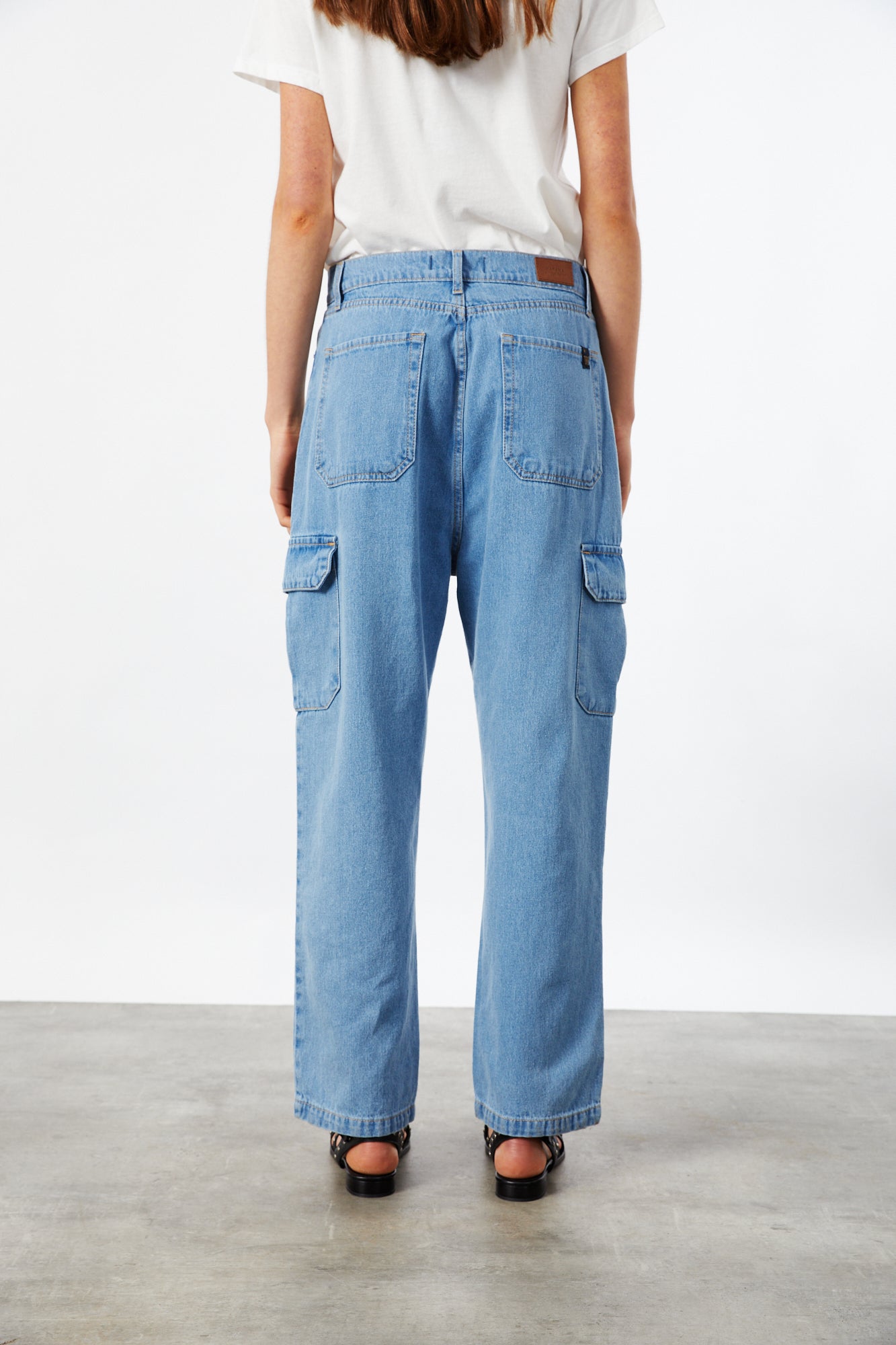JEAN EMMA CARGO LIGHT BLUE PAUL