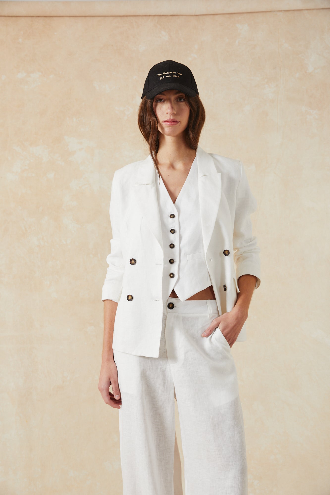 SACO SKY PURE LINEN