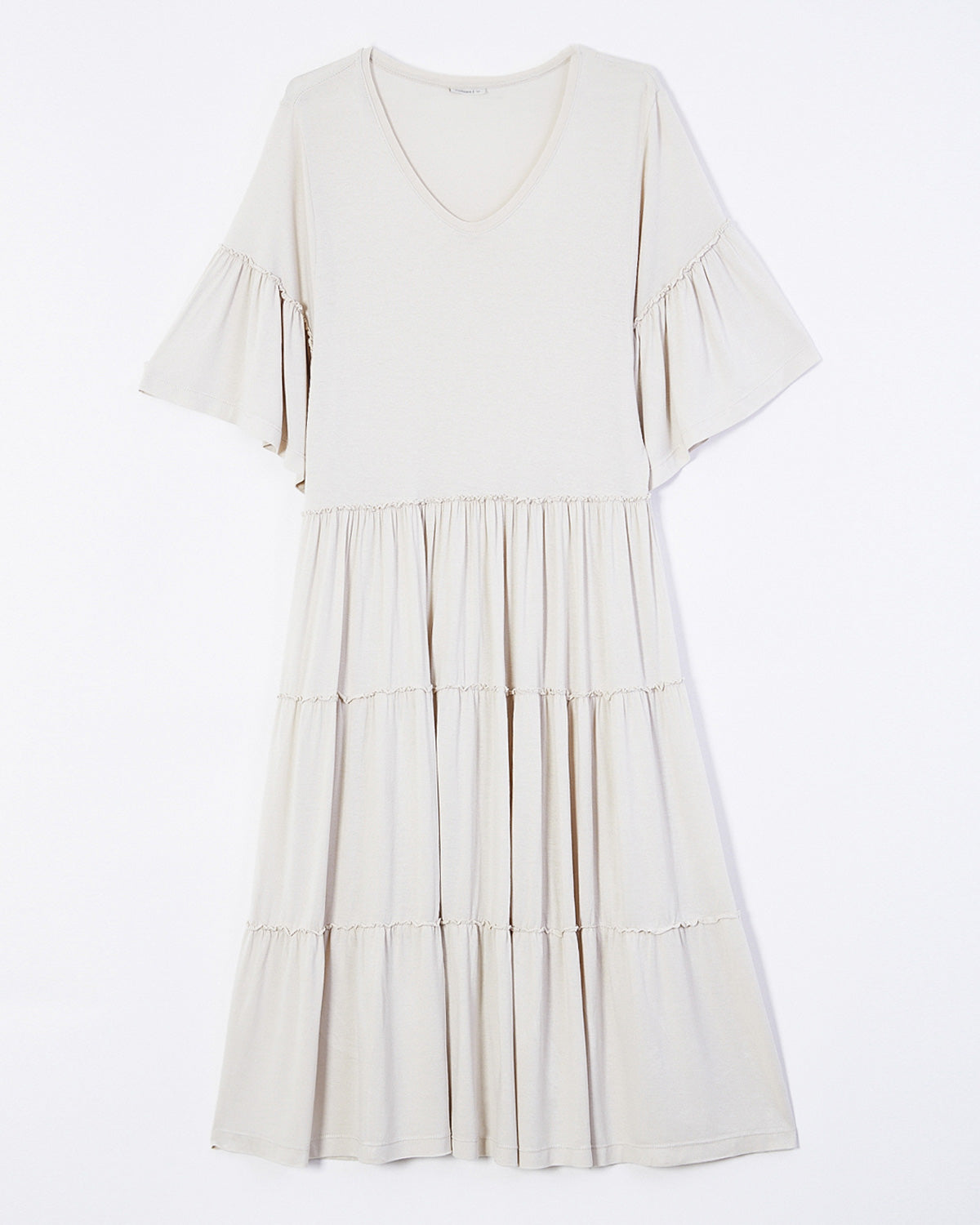 VESTIDO FAIRY CREPE LONG