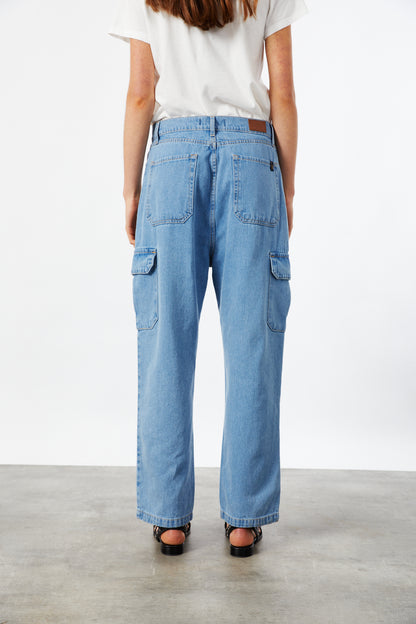JEAN EMMA CARGO LIGHT BLUE PAUL