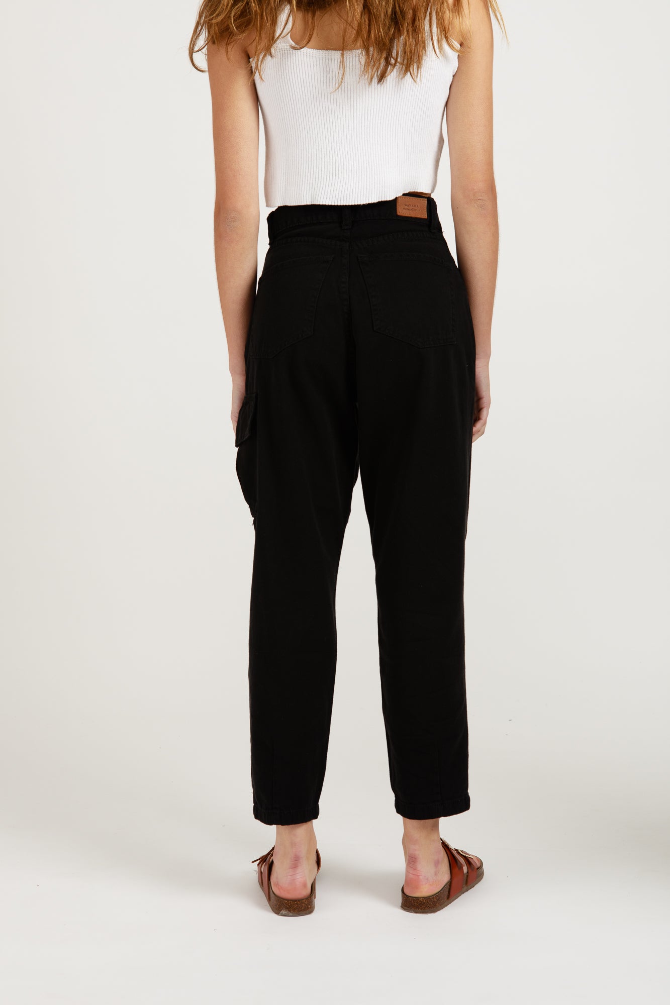 SLOUCHY CARGO BLACK ELVIS JEANS II