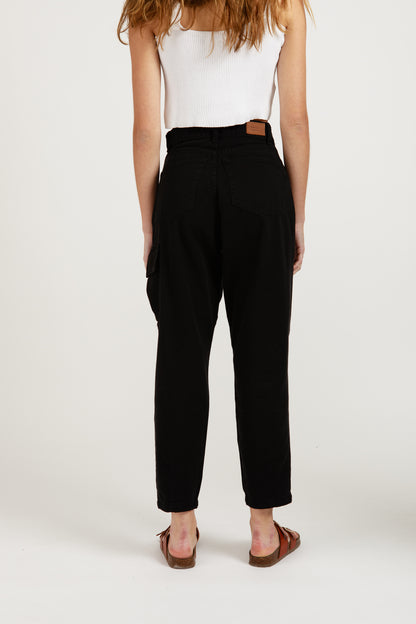 SLOUCHY CARGO BLACK ELVIS JEANS II