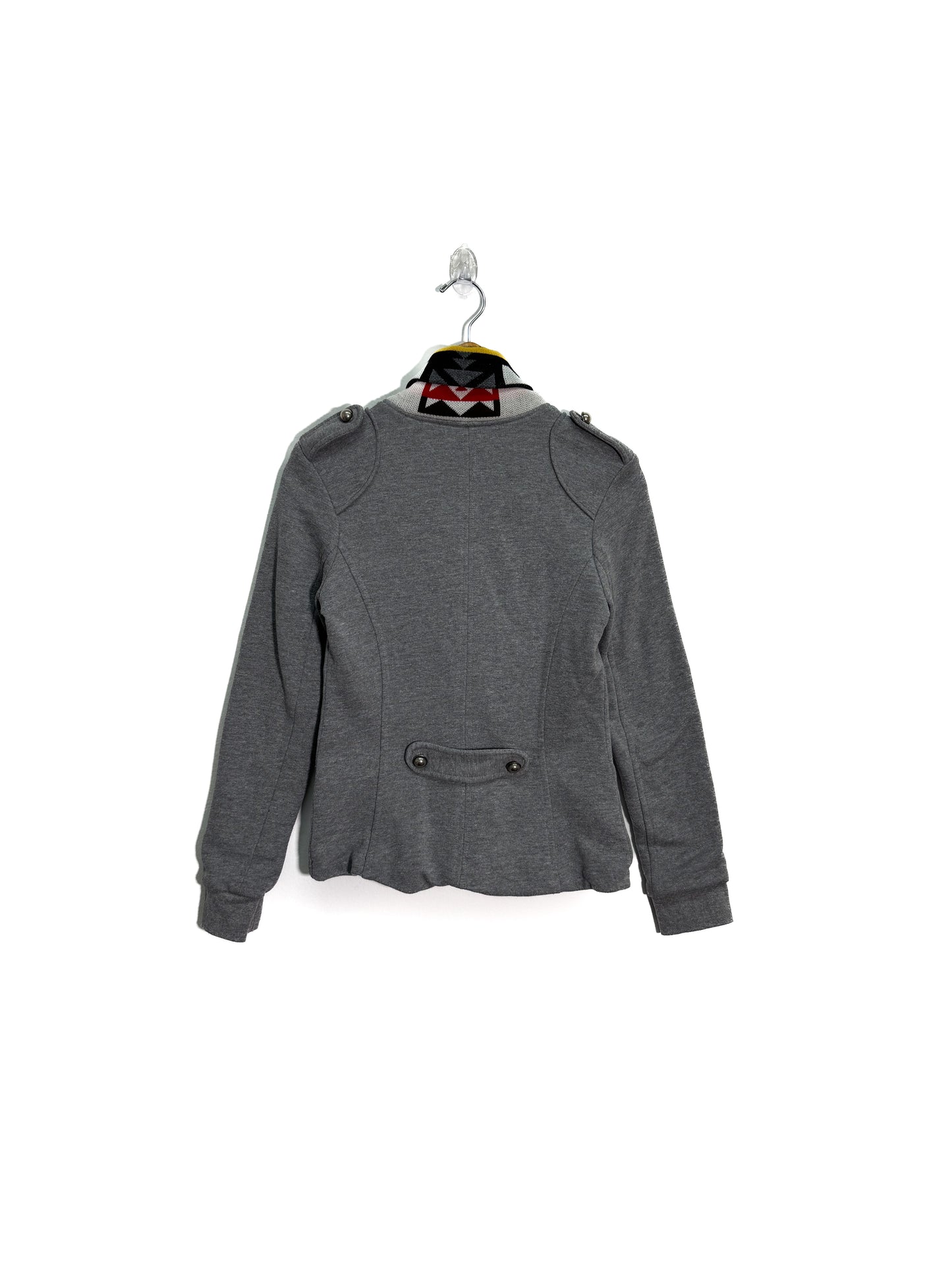 CAMPERA BLAZER GRIS DUAL