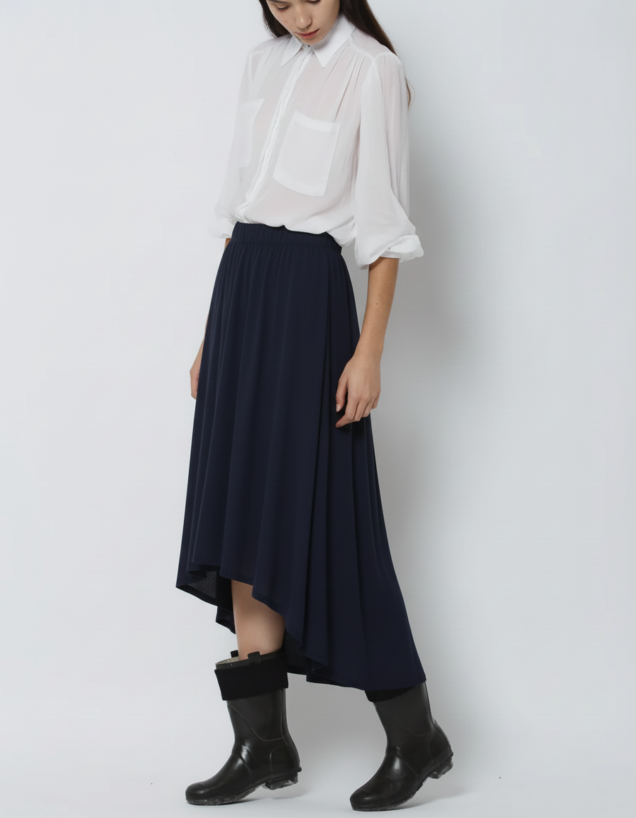 FALDA AZUL TIMELESS NAVY