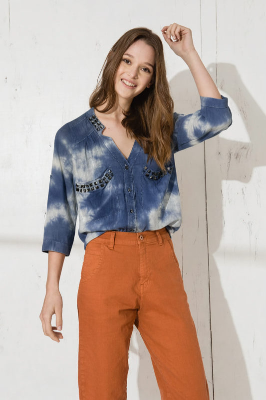 CAMISA MIDNIGHT BLOOM