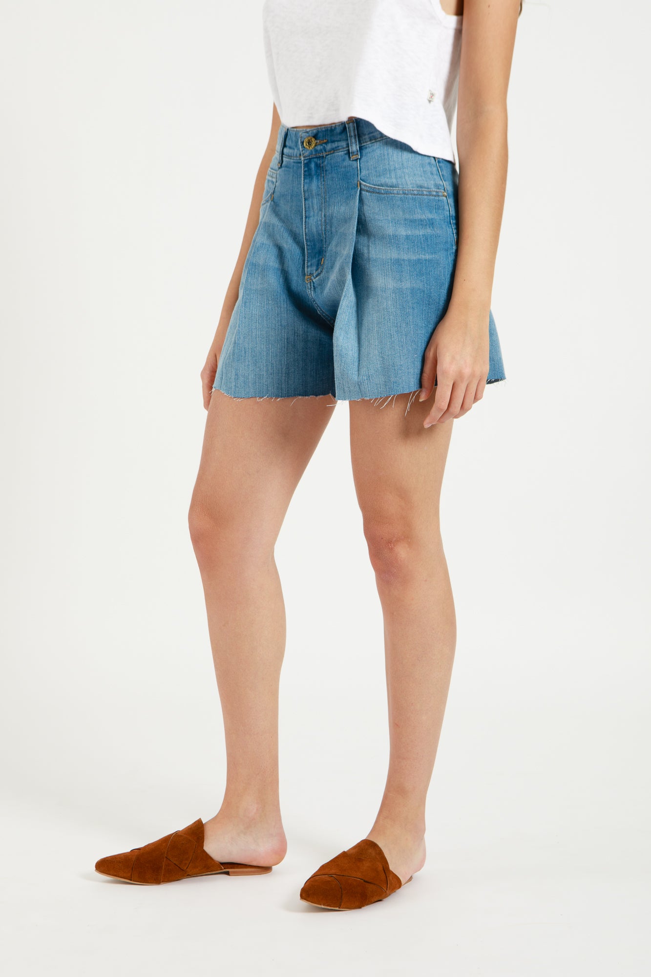 SHORT CRISTA BLUE