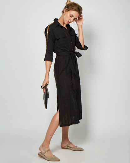 VESTIDO CAMISERO MIDI