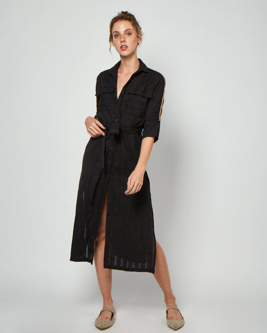 VESTIDO CAMISERO MIDI