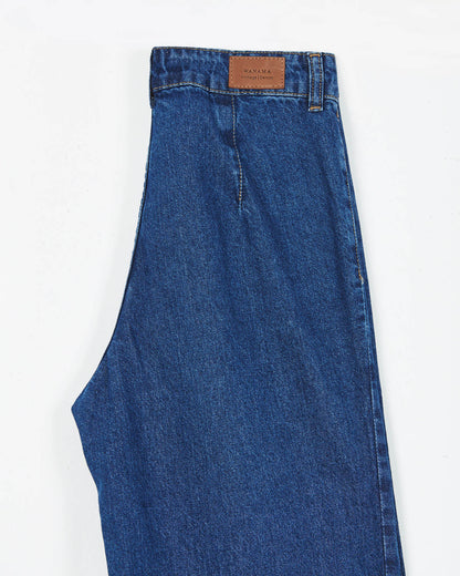 JEAN POCKET HIGH BLUE TINA