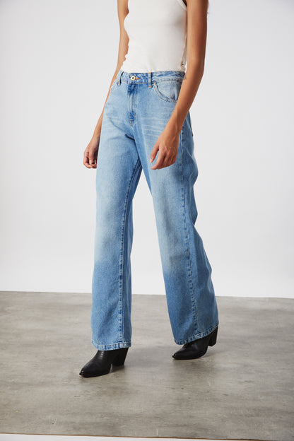 JEAN ZOANNE USED MID LIGHT BLUE TINA