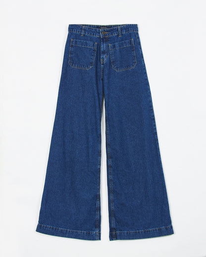 JEAN POCKET HIGH BLUE TINA