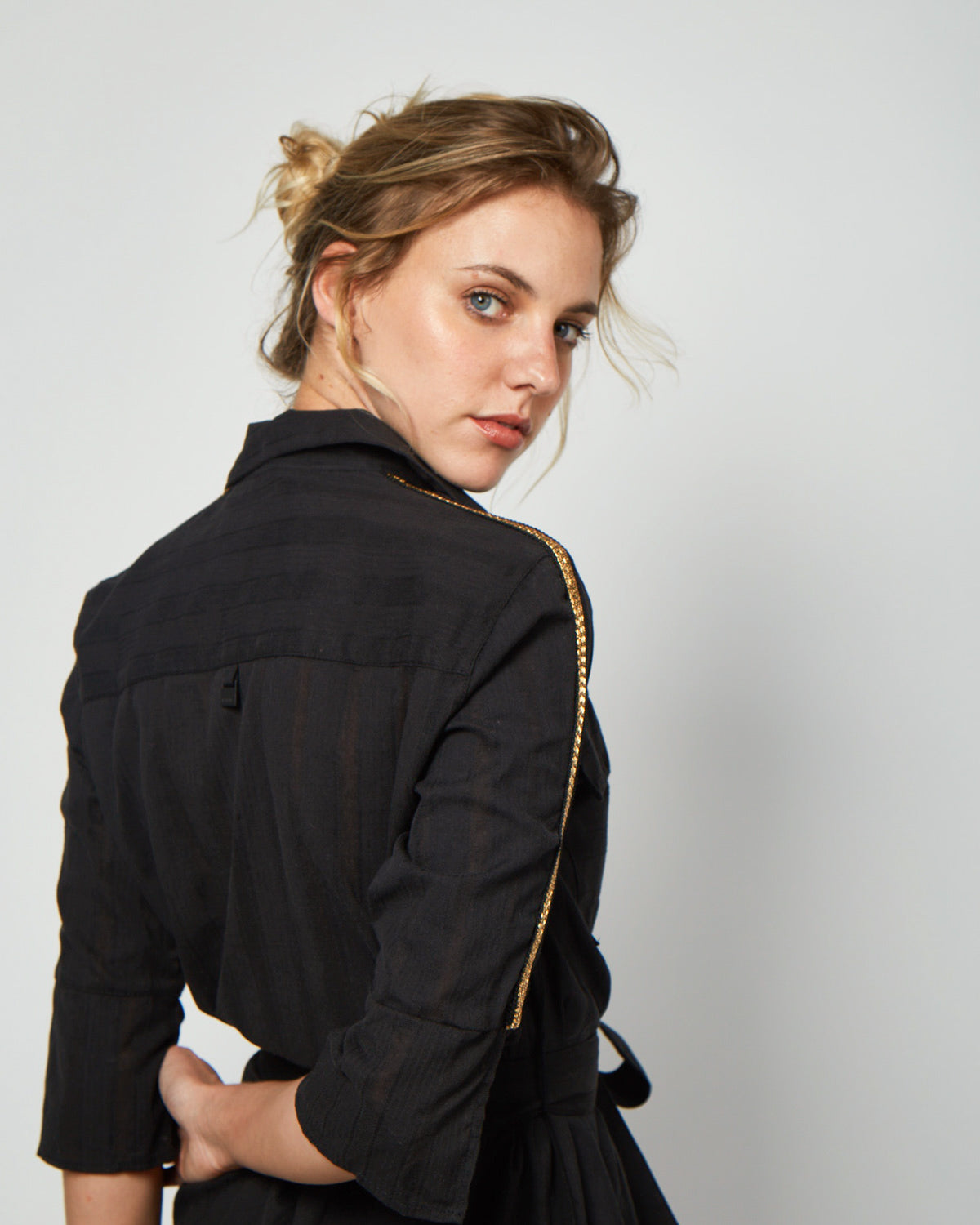 VESTIDO CAMISERO MIDI