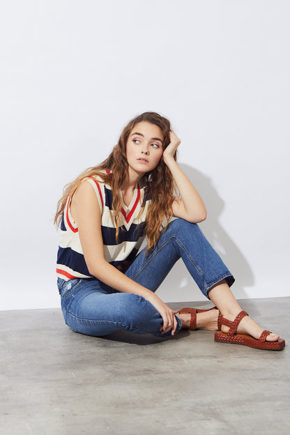 CHALECO BIMBA STRIPED