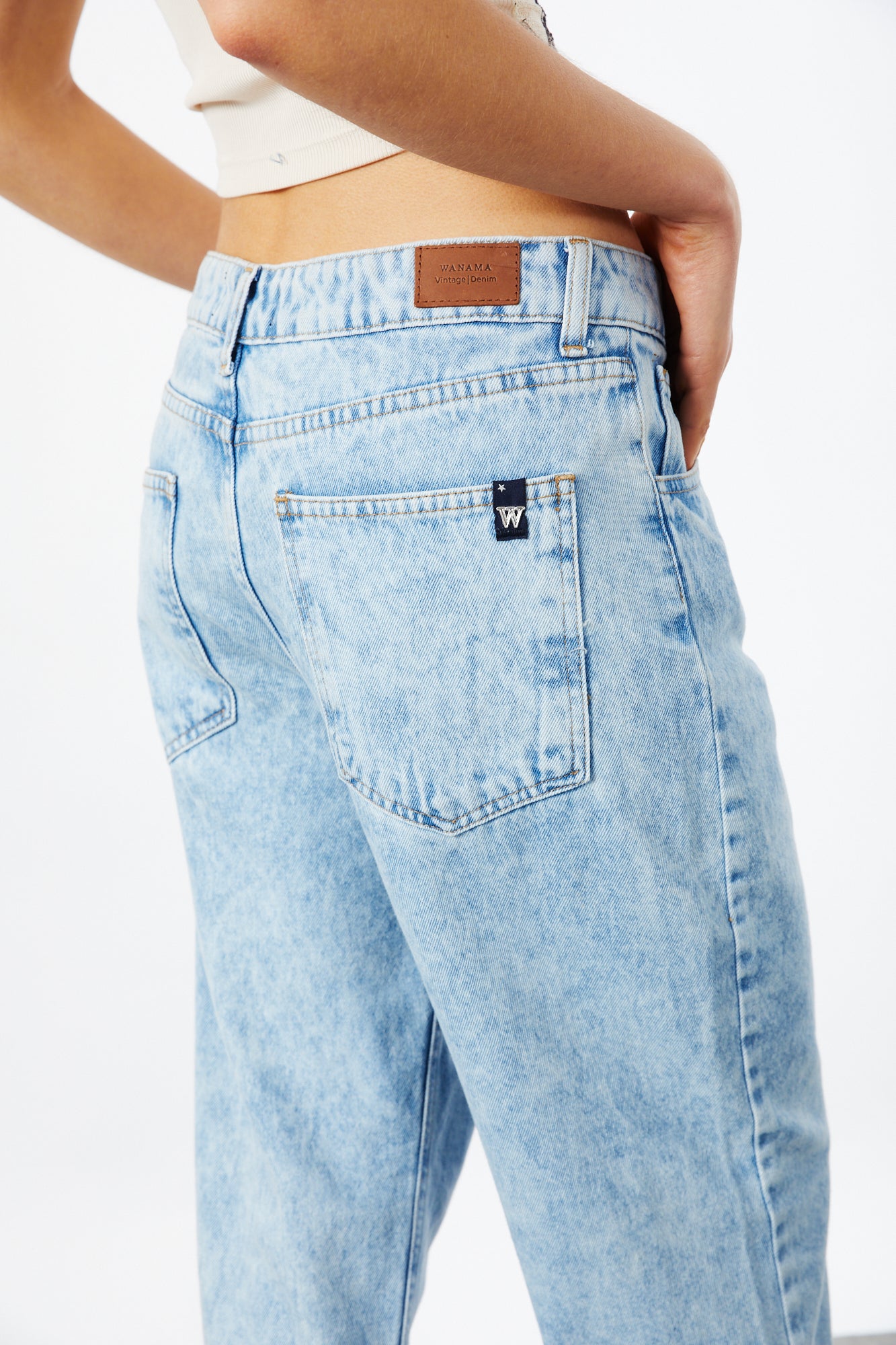 JEAN ARIES PAUL USED LIGHT BLUE