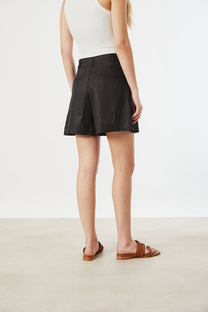 SHORT GINI PURE LINEN